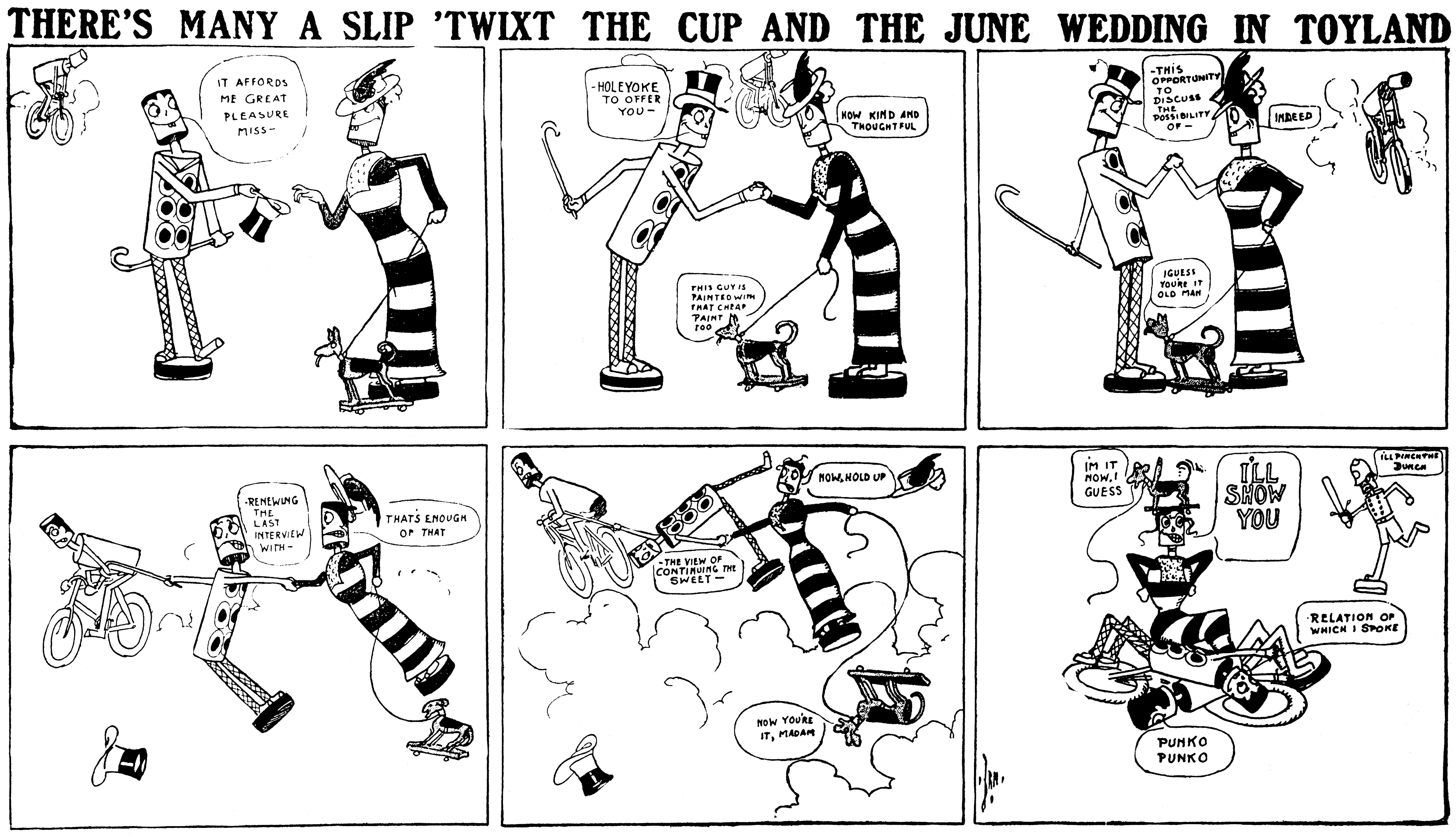 There's Many a Slip 'Twixt the Cup and the June Wedding in Toyland