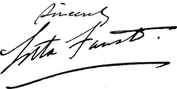 Lotta Faust Autograph