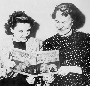 Judy Garland & Maud Baum